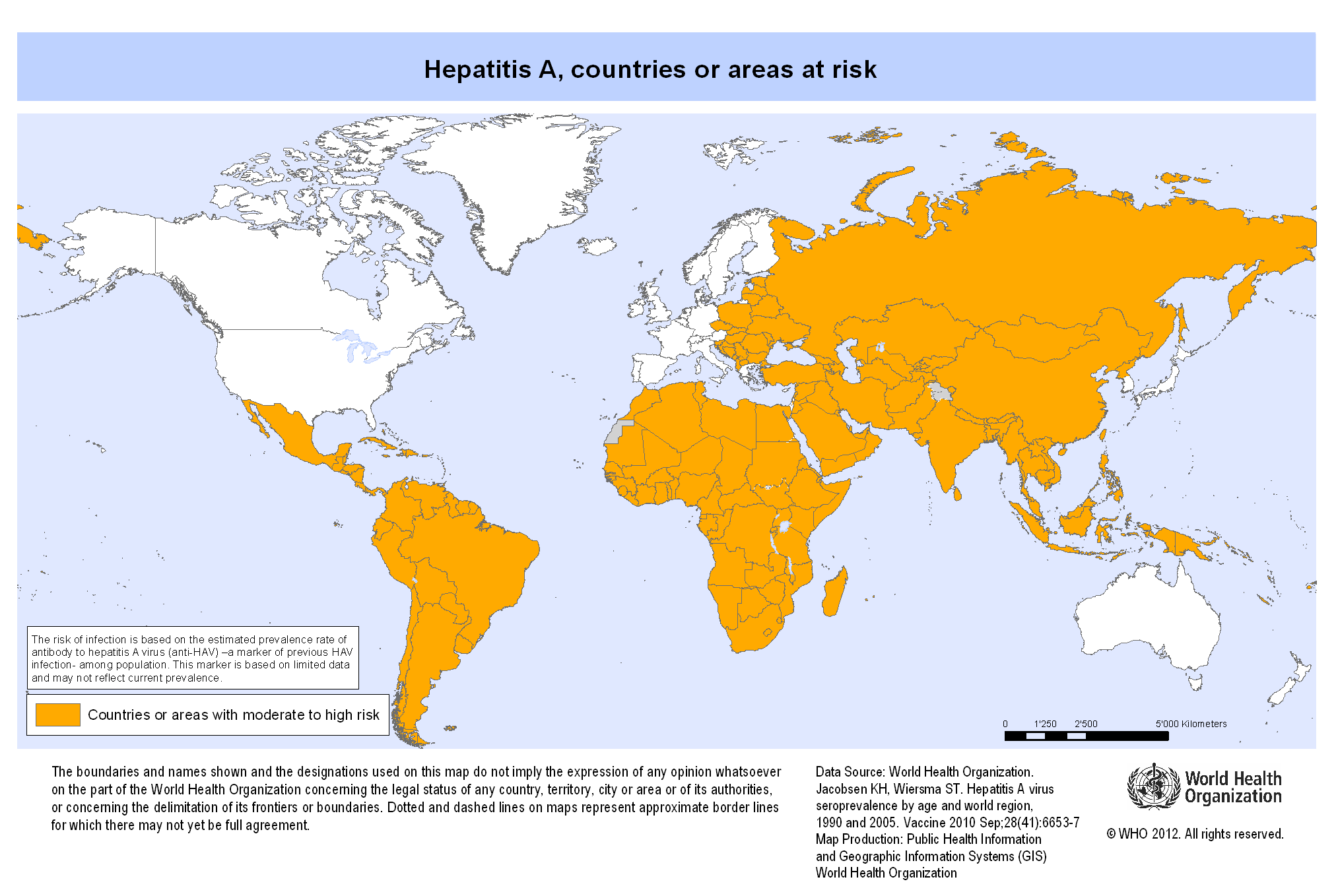 most common mode of hepatitis a transmission